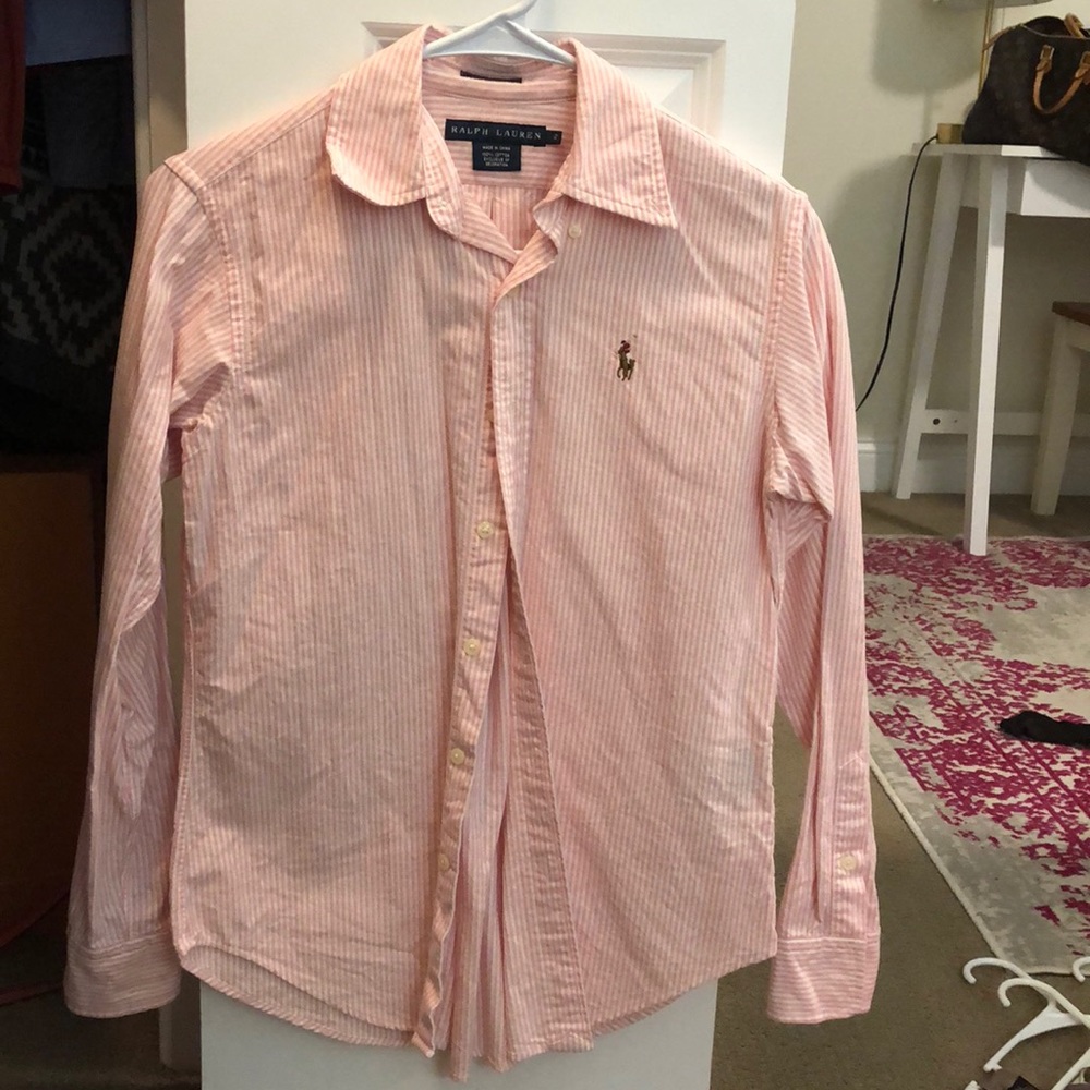 Ralph Lauren Polo Button Up - never worn!